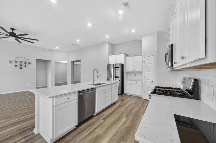 Furnished interior view inside a new home in Azalea Ridge at Summers Corner: Arbor Collection, Summerville (Image 7).