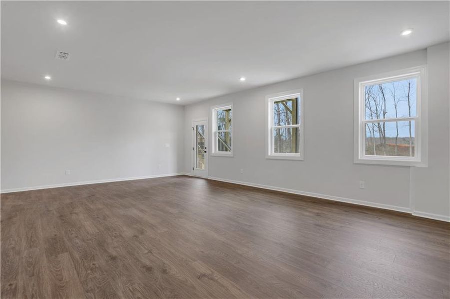 Spacious, unfurnished interior of a new home in Acacia, Cumming (Image 44). Spacious, unfurnished interior of a new home in Acacia, Cumming (Image 44).