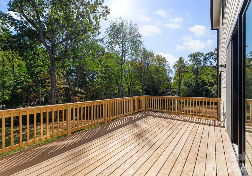 Oversized Back Deck