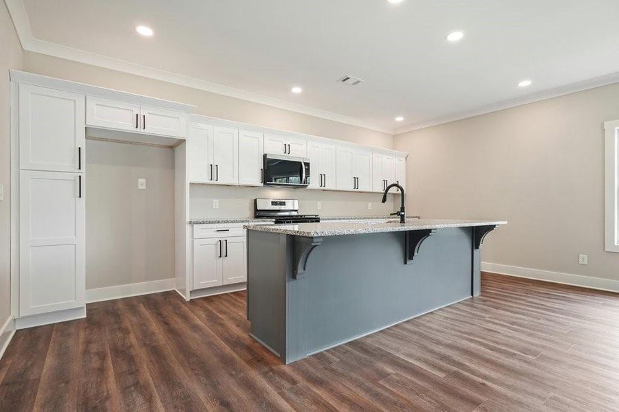 Furnished interior view inside a new home in , Acworth (Image 13). Furnished interior view inside a new home in , Acworth (Image 13).
