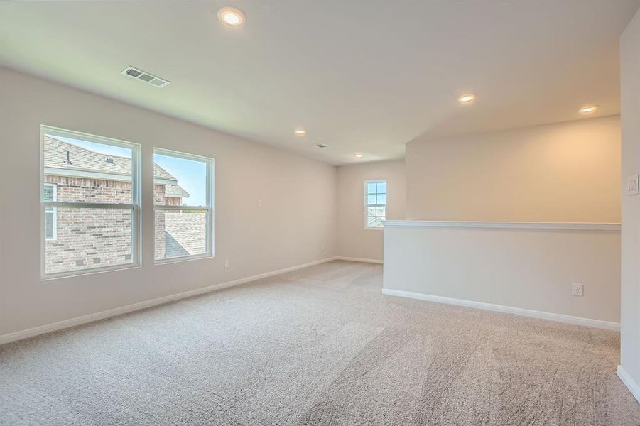 Spacious, unfurnished interior of a new home in Sperling Farms, Ferris (Image 23). Spacious, unfurnished interior of a new home in Sperling Farms, Ferris (Image 23).