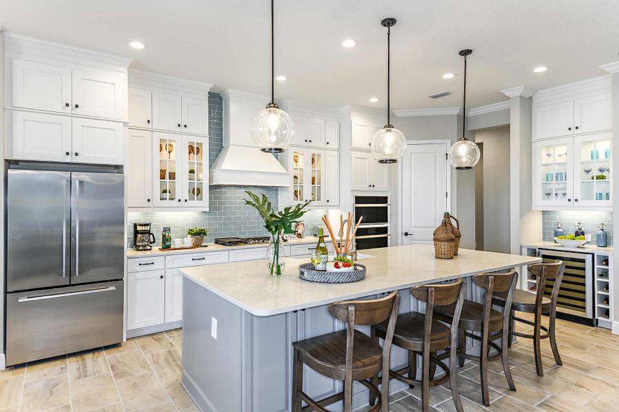 Furnished interior view inside a new home in Windward, Lakewood Ranch (Image 16).