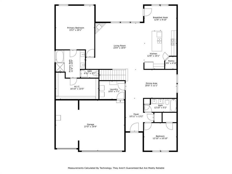 2D floor plan layout of this home in , Little Elm, TX (Image 5). 2D floor plan layout of this home in , Little Elm, TX (Image 5).