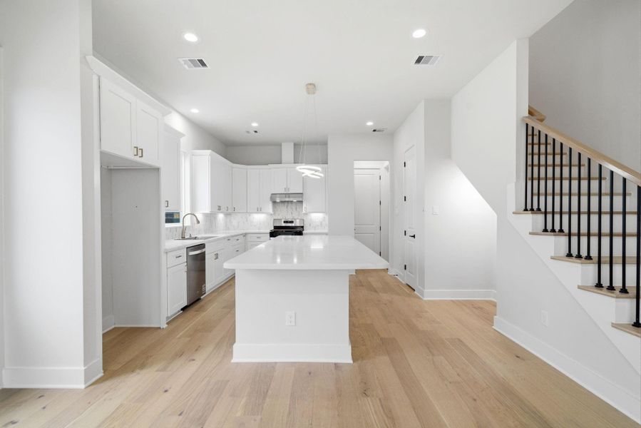 Furnished interior view inside a new home in , Houston (Image 16).