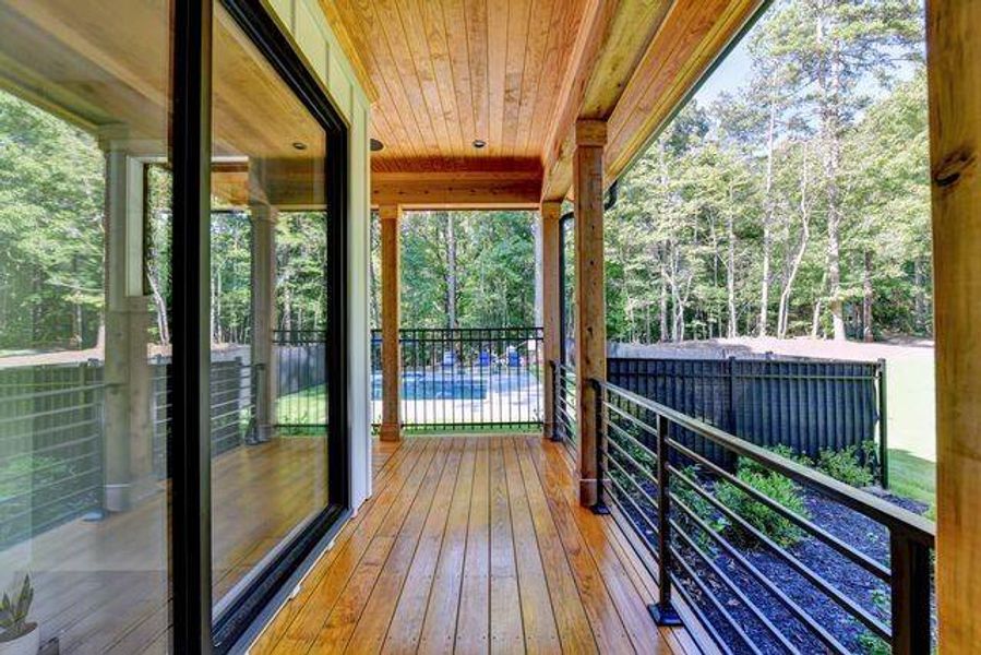 Exterior details and patio area of a home in , Gainesville (Image 32).