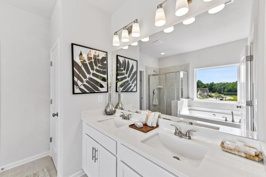 Furnished interior view inside a new home in , Homer (Image 38).