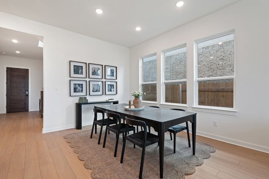 Furnished interior view inside a new home in Arbor Collection at Lariat, Liberty Hill (Image 20).
