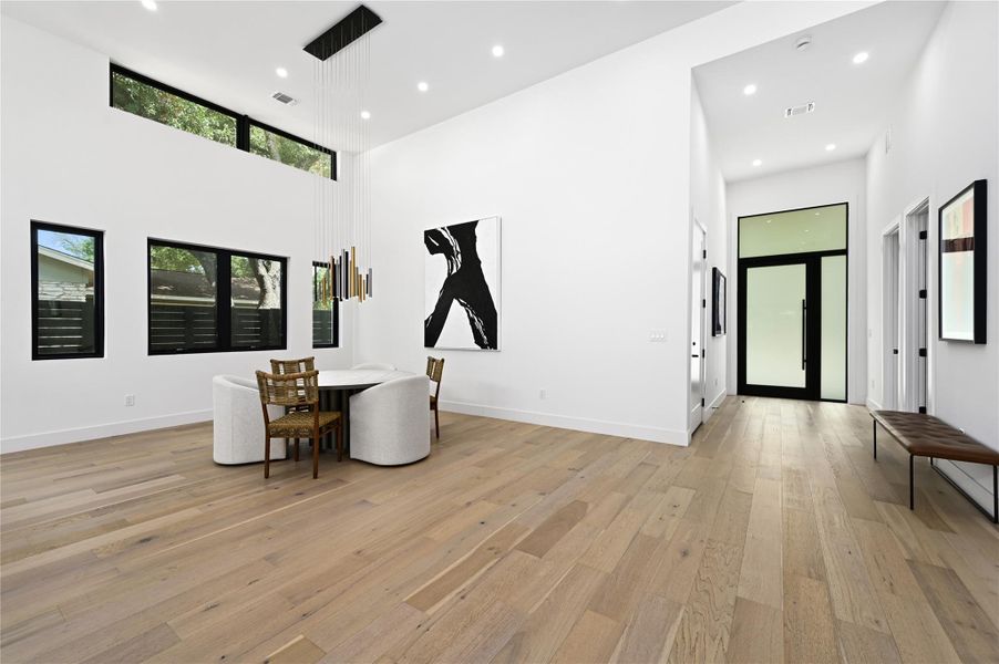 Furnished interior view inside a new home in , Austin (Image 29).
