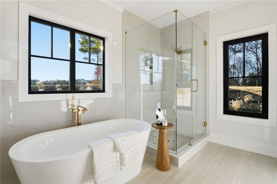 Furnished interior view inside a new home in , Canton (Image 46). Furnished interior view inside a new home in , Canton (Image 46).