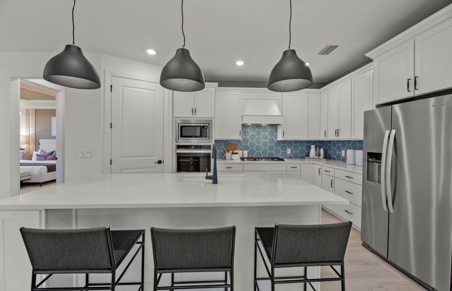 Furnished interior view inside a new home in Arbor Oaks, North Port (Image 9). Furnished interior view inside a new home in Arbor Oaks, North Port (Image 9).