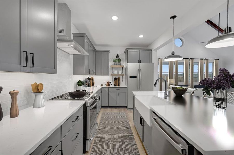 Furnished interior view inside a new home in Heritage Ranch, Sherman (Image 8).
