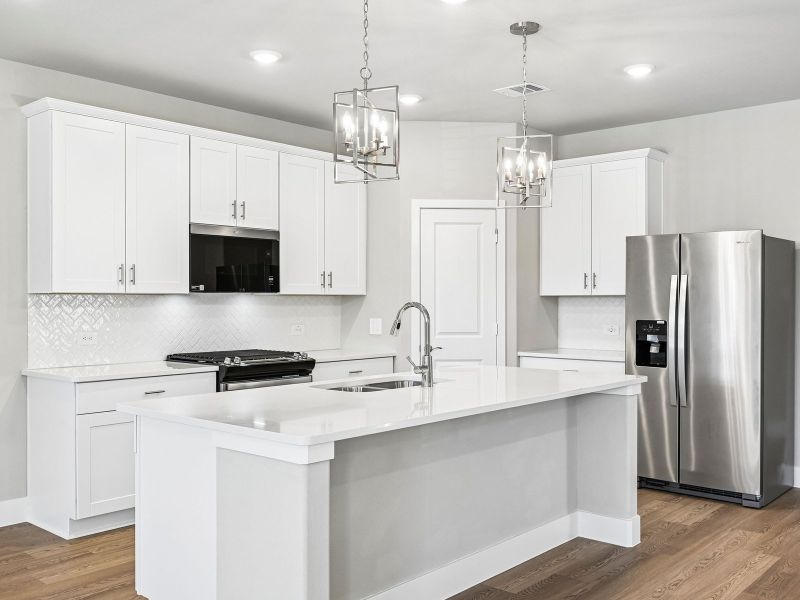 Furnished interior view inside a new home in Oak Ridge Park, Corinth (Image 8).