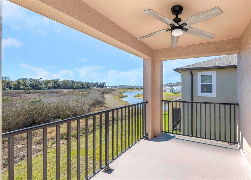 Exterior details and patio area of a home in , Zephyrhills (Image 35).