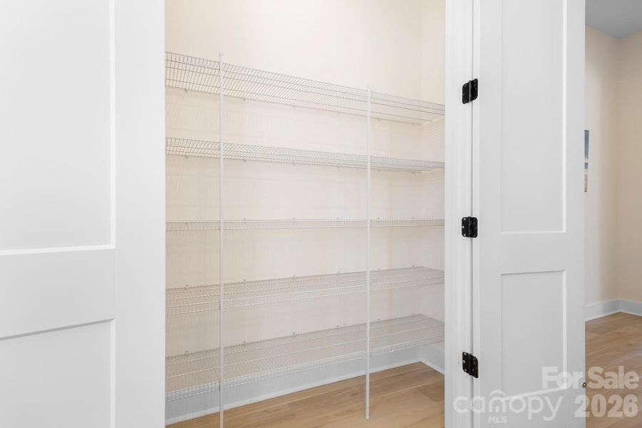 Spacious Kitchen Pantry