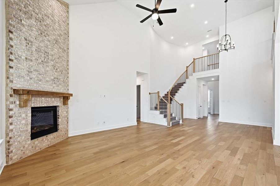 Spacious, unfurnished interior of a new home in Sonoma Verde, McLendon-Chisholm (Image 25).