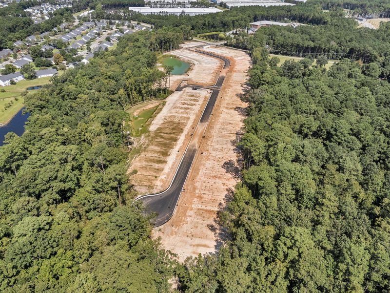 Site preparation for new homesites in , Hanahan (Image 17).
