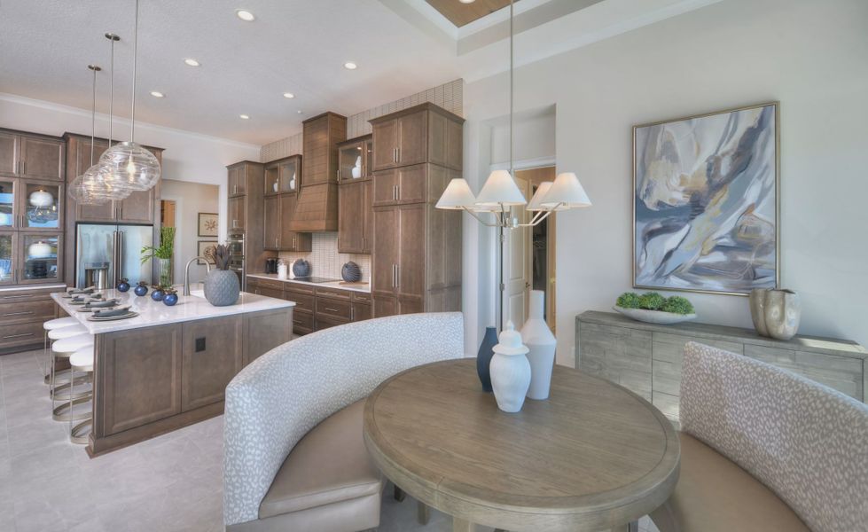 Furnished interior view inside a new home in Tidewater, Jacksonville (Image 21).