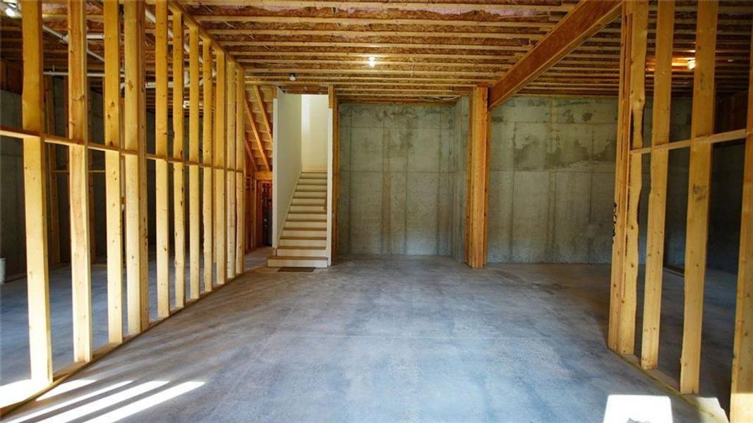 In-progress construction of a new home in , Flowery Branch, GA (Image 69).