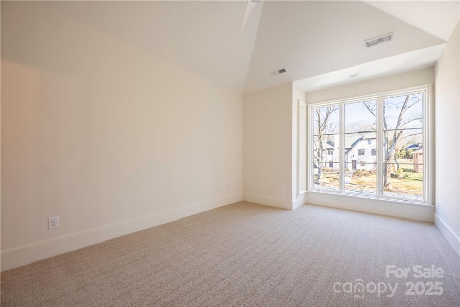 Secondary Bedroom with Floor-to-Ceiling Windows