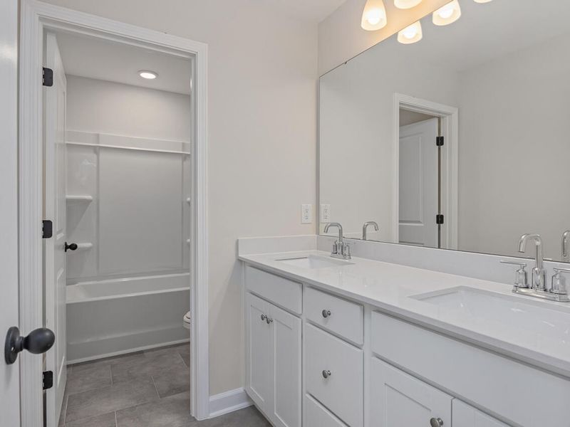 Furnished interior view inside a new home in Woodland Crossing, Zebulon (Image 25).