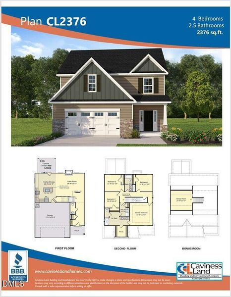CL2376 Floor Plan CL2376 Floor Plan
