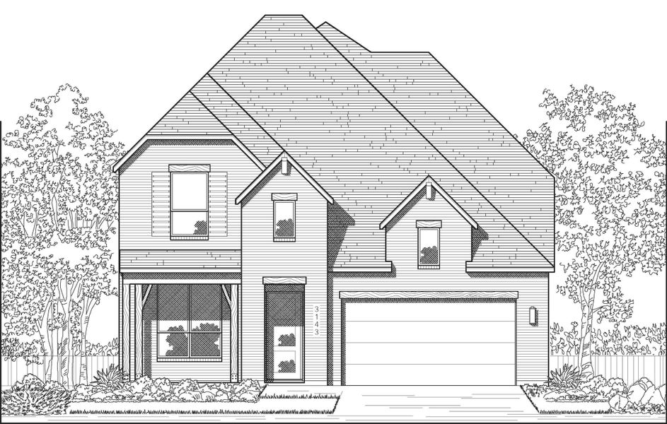 Representative Elevation - some options shown Representative Elevation - some options shown