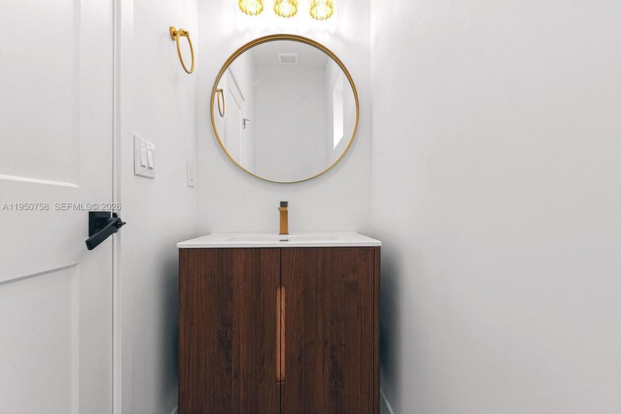 Close-up of interior finishes inside a home in , Miami (Image 15).