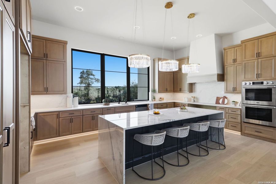 Furnished interior view inside a new home in , Boerne (Image 12).