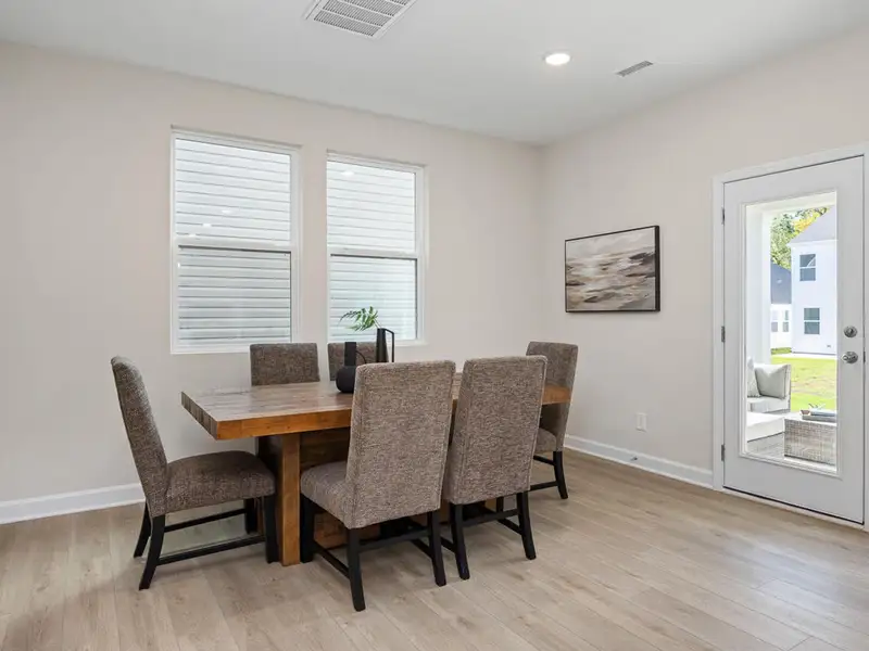 Furnished interior view inside a new home in Gregory Village, Lillington (Image 8).