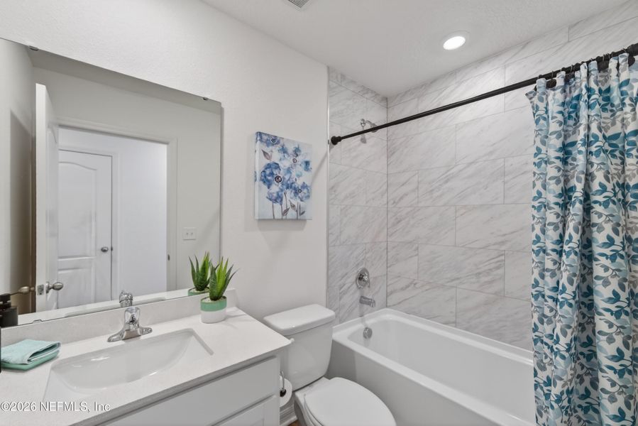 Furnished interior view inside a new home in , Jacksonville (Image 10).