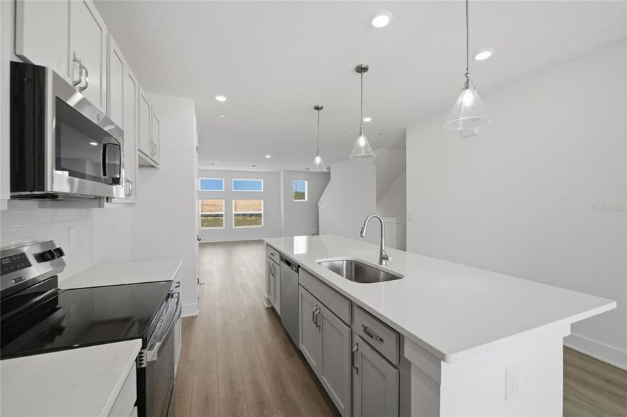 Furnished interior view inside a new home in , Winter Garden (Image 6).