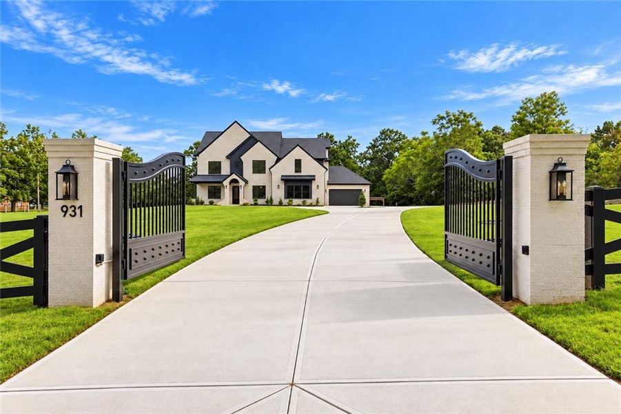 Front exterior of a new home in , Monroe, GA, highlighting curb appeal (Image 27).