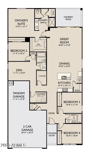 Sage Floorplan (L)