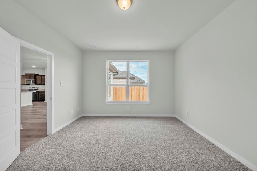 Spacious, unfurnished interior of a new home in The Ridge at Belle Meadows, Belton (Image 12). Spacious, unfurnished interior of a new home in The Ridge at Belle Meadows, Belton (Image 12).