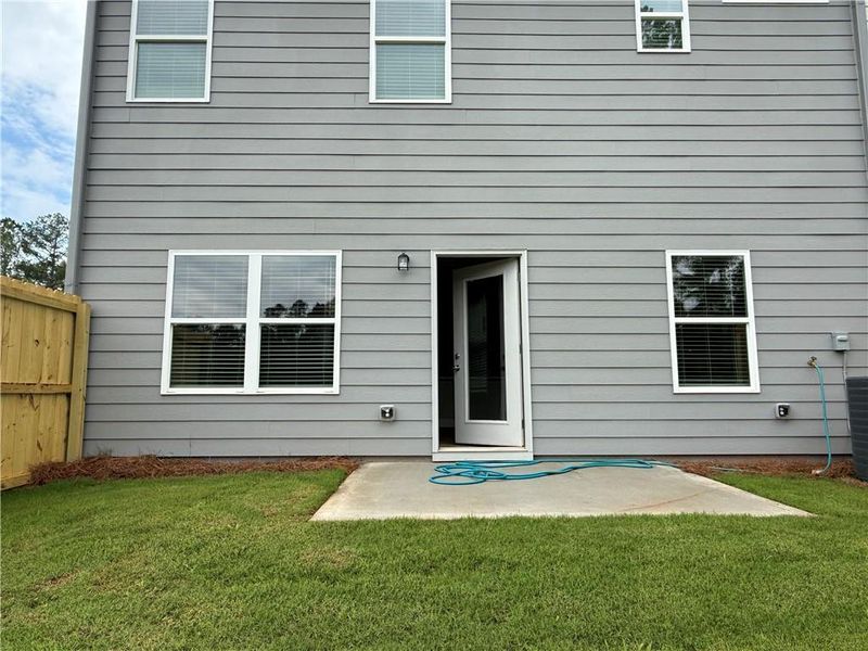 Exterior details and patio area of a home in , Dawsonville (Image 22).