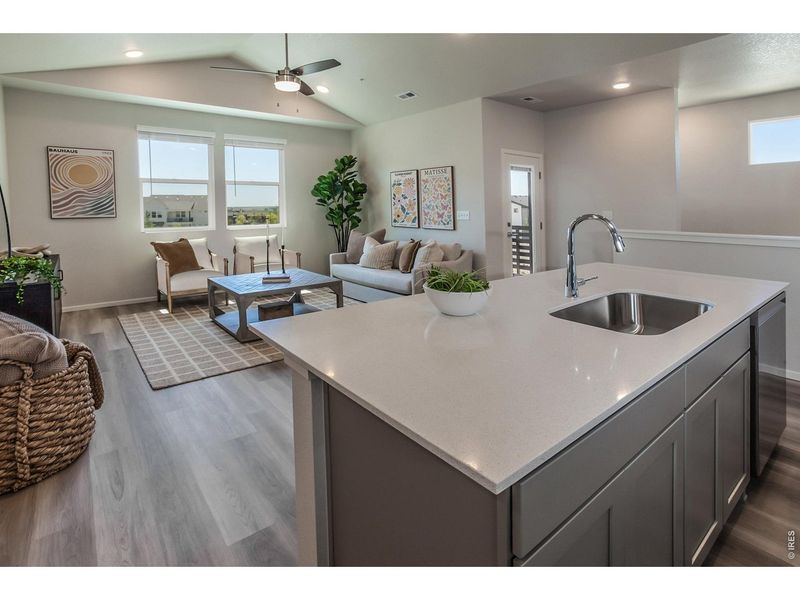 Furnished interior view inside a new home in , Windsor (Image 12).