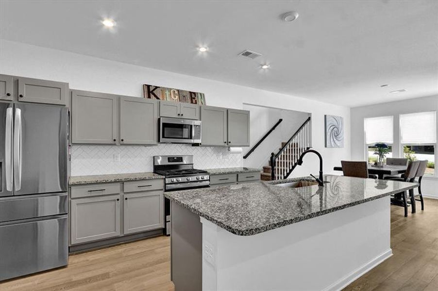 Furnished interior view inside a new home in Sweetbay Farm, Lawrenceville (Image 6).