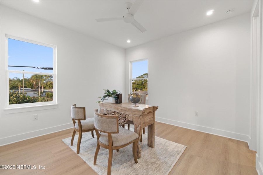Furnished interior view inside a new home in , Jacksonville Beach (Image 16). Furnished interior view inside a new home in , Jacksonville Beach (Image 16).