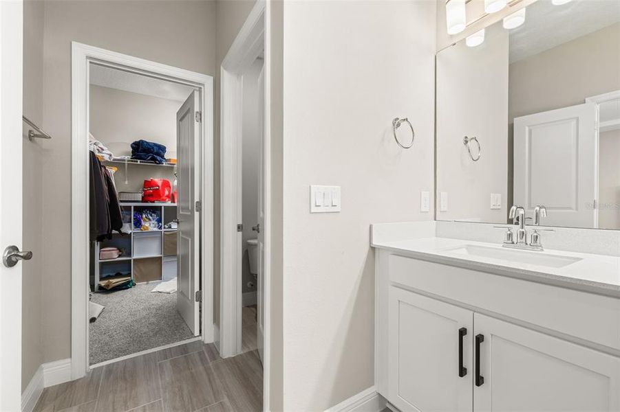 Furnished interior view inside a new home in Highland Ridge, Winter Garden (Image 36).