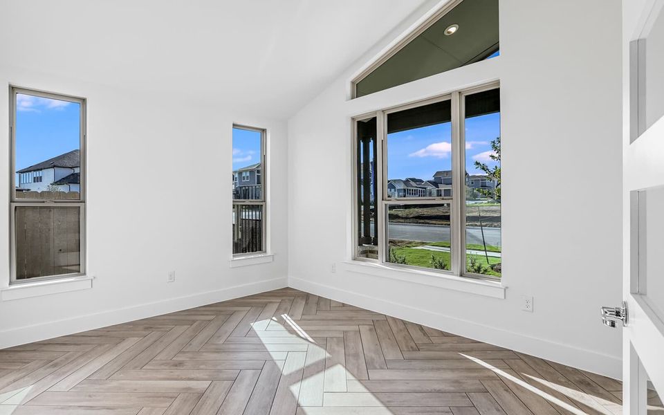 Image 7 representing the Howard by Brookfield Residential in Traditional Homes at Easton Park, Austin, TX.