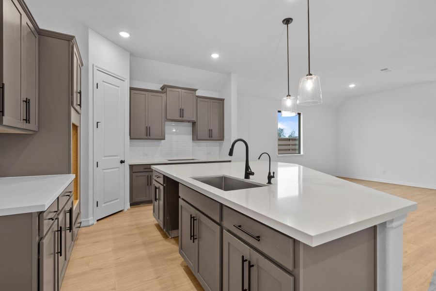 Furnished interior view inside a new home in Austin Point, Richmond (Image 12).