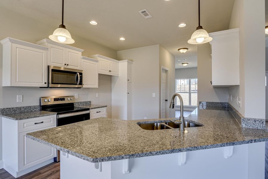 Furnished interior view inside a new home in , Edgefield (Image 3).