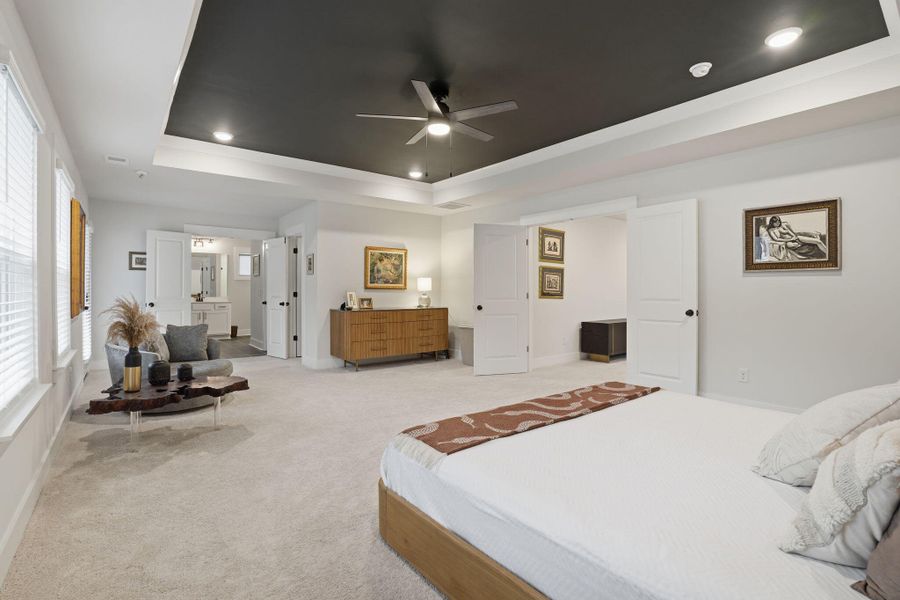 Furnished interior view inside a new home in , Summerville (Image 29). Furnished interior view inside a new home in , Summerville (Image 29).