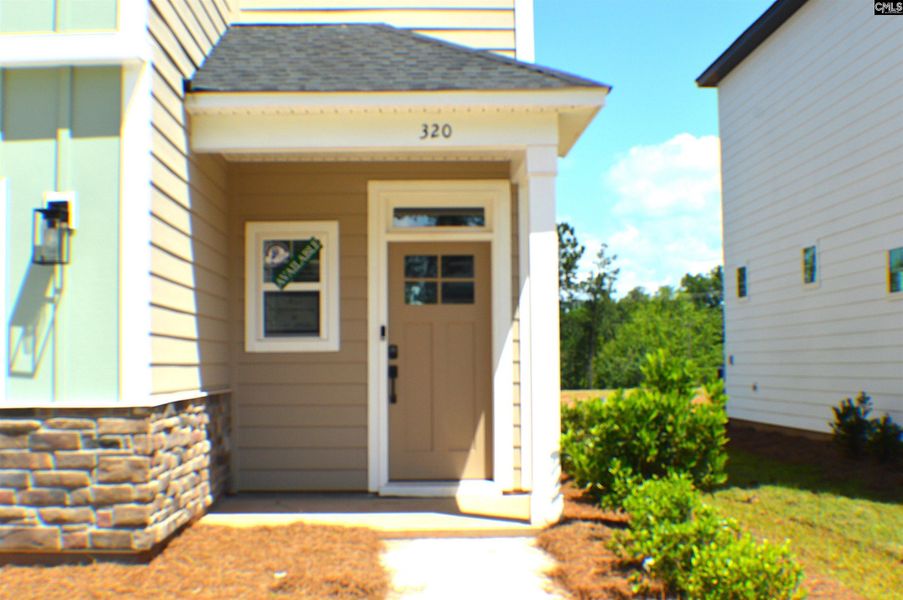 Exterior details and patio area of a home in Bickley Station, Irmo (Image 3). Exterior details and patio area of a home in Bickley Station, Irmo (Image 3).