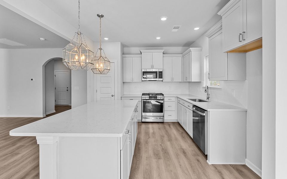 Furnished interior view inside a new home in Fieldstone, Lexington (Image 9).