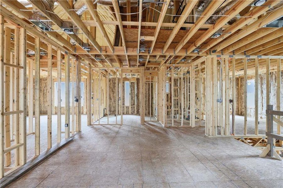 In-progress construction of a new home in , Atlanta, GA (Image 9).