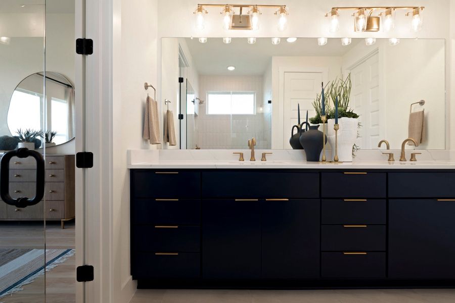 Furnished interior view inside a new home in Lagos Reserve, Manor (Image 41).