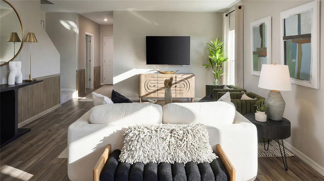 Furnished interior view inside a new home in Pasadena Ridge, Dade City (Image 11).