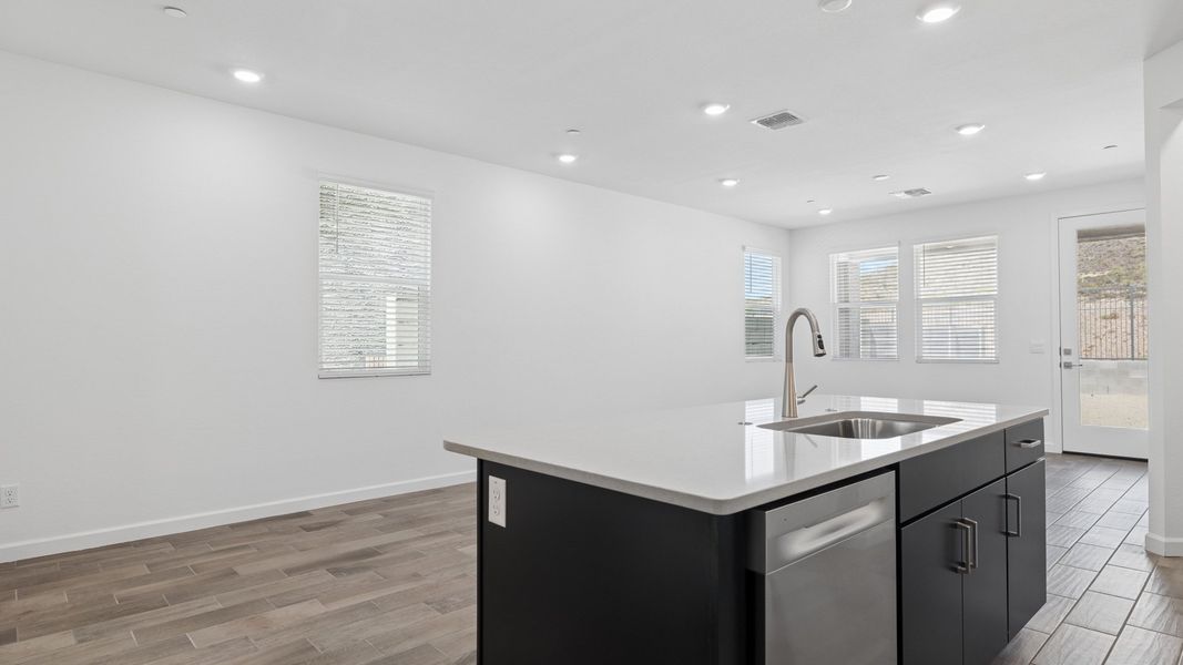 Furnished interior view inside a new home in The Buttes at Mystic, Peoria (Image 9).