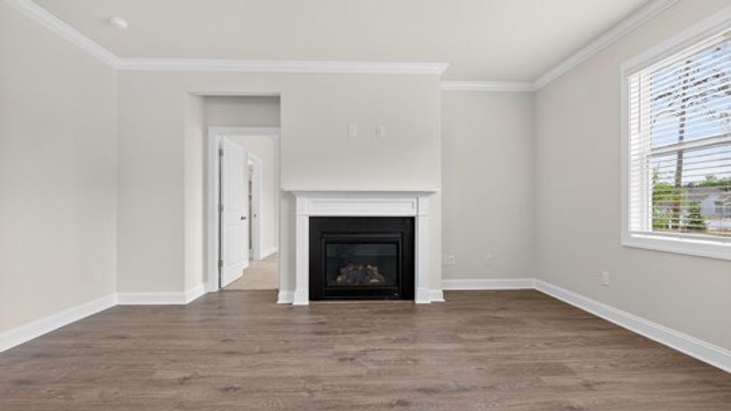 Spacious, unfurnished interior of a new home in The Manors at Haywood Glen, Knightdale (Image 11).